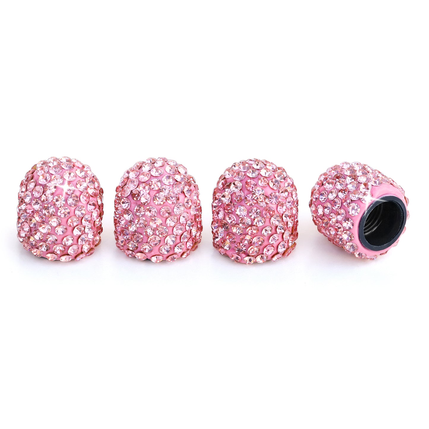 Bling Tire Valve Caps – 4 Pack Crystal Rhinestone Valve Stem Covers