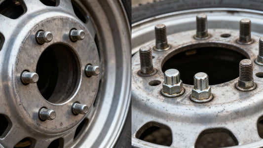 Hub piloted vs stud piloted wheel mounting systems comparison.
