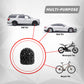 Black Bling Tire Valve Caps - Luxury Crystal Car Accessories