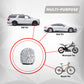 Bling Tire Valve Caps – 4 Pack Crystal Rhinestone Valve Stem Covers
